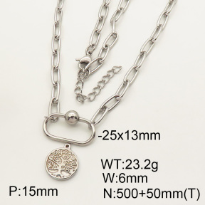 SS Necklace  3N2000954bhjl-908