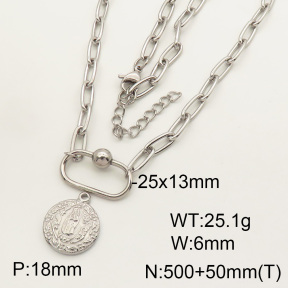 SS Necklace  3N2000955bhjl-908