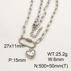 SS Necklace  3N2000962bhjl-908