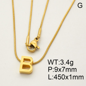 SS Necklace  3N2000997vbll-908