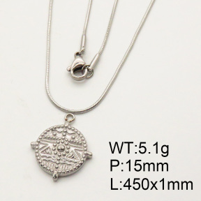 SS Necklace  3N2001054bbml-908
