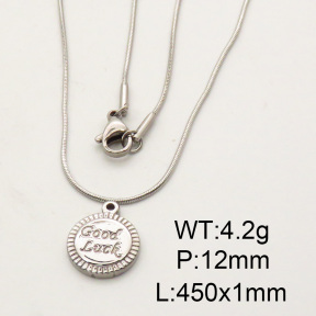 SS Necklace  3N2001074bbml-908