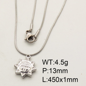 SS Necklace  3N2001078bbml-908