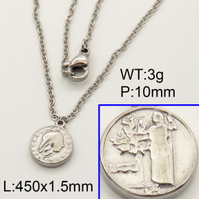 SS Necklace  3N2001096bbml-908