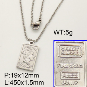 SS Necklace  3N2001110ablb-908