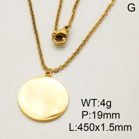SS Necklace  3N2001113vbll-908