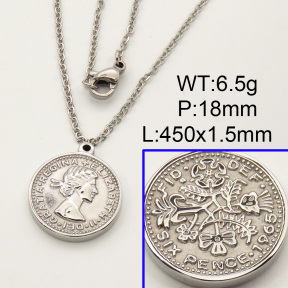SS Necklace  3N2001118ablb-908