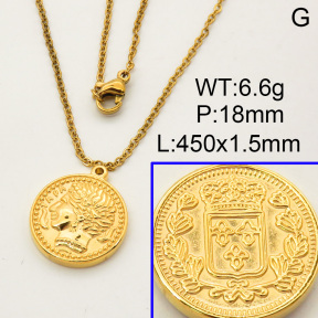SS Necklace  3N2001119vbmb-908