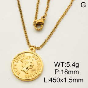 SS Necklace  3N2001121vbmb-908