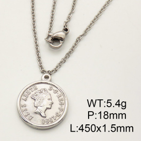 SS Necklace  3N2001122ablb-908