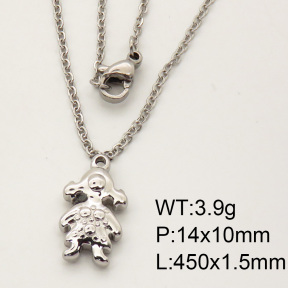 SS Necklace  3N2001128ablb-908