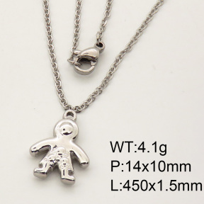 SS Necklace  3N2001130ablb-908