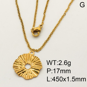 SS Necklace  3N2001135vbmb-908