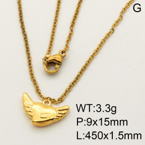 SS Necklace  3N2001143vbll-908