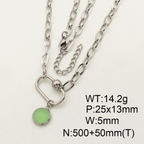 SS Necklace  3N4000829vhkb-908