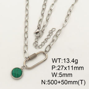 SS Necklace  3N4000831vhkb-908