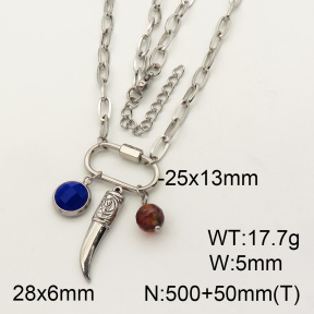 SS Necklace  3N4000838vhnl-908