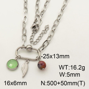 SS Necklace  3N4000841vhmv-908