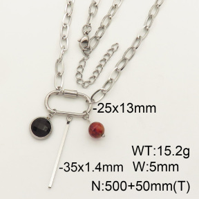 SS Necklace  3N4000844vhml-908