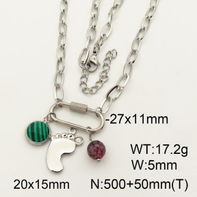SS Necklace  3N4000847vhnv-908