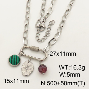 SS Necklace  3N4000848vhnv-908