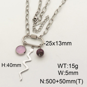 SS Necklace  3N4000850vhnv-908