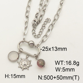 SS Necklace  3N4000854vhml-908