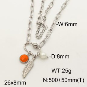 SS Necklace  3N4000869vhml-908