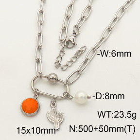 SS Necklace  3N4000870vhml-908