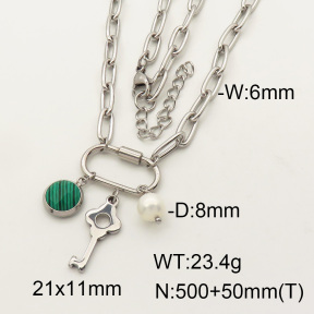 SS Necklace  3N4000872vhnl-908