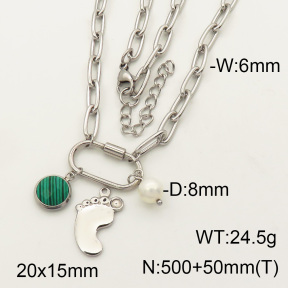 SS Necklace  3N4000874vhnv-908