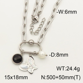 SS Necklace  3N4000881vhnl-908