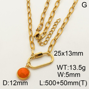 SS Necklace  3N4000899ahlv-908