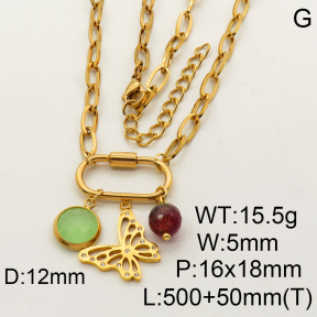 SS Necklace  3N4000913vhol-908