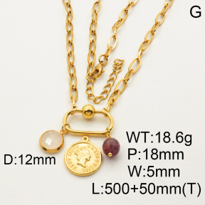 SS Necklace  3N4000920vhov-908