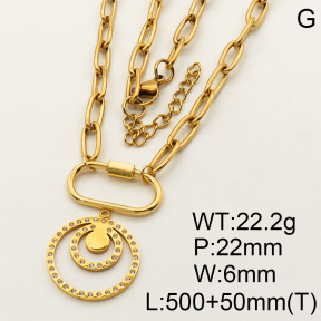 SS Necklace  3N4000926vhnl-908