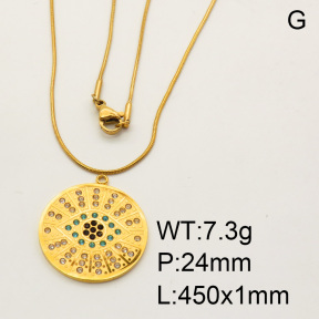SS Necklace  3N4000947vhha-908