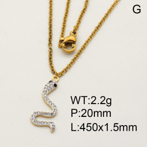 SS Necklace  3N4000959abol-908