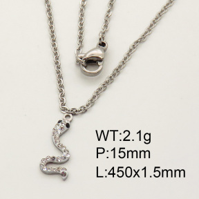SS Necklace  3N4000968bbml-908