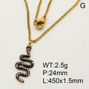 SS Necklace  3N4000981abol-908
