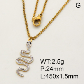 SS Necklace  3N4000983abol-908