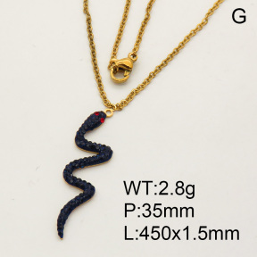 SS Necklace  3N4000995vbpb-908