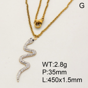 SS Necklace  3N4000999vbpb-908
