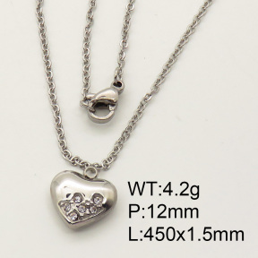SS Necklace  3N4001002ablb-908