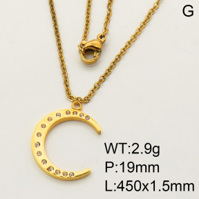 SS Necklace  3N4001009vbnb-908