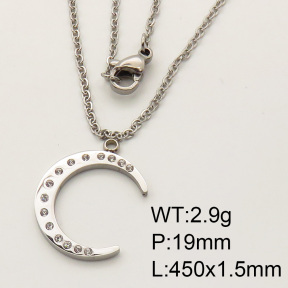 SS Necklace  3N4001010vbmb-908