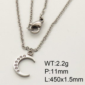 SS Necklace  3N4001012ablb-908