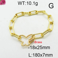 Fashion Brass Bracelet  F6B403896bhva-J07