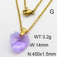 SS Necklace  6N4002842aajl-355