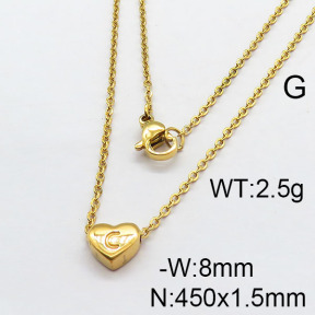 SS Necklace  6N2002097aakj-679